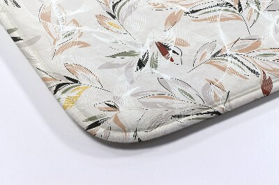 Tapete para wc Abstração de plantas