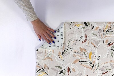 Tapete para wc Abstração de plantas