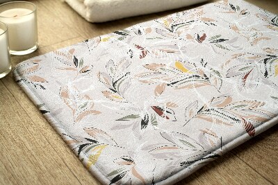 Tapete para wc Abstração de plantas