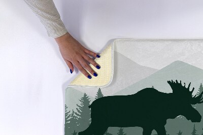 Tapete para banheira Natureza do Alce