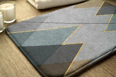 Tapete para casa de banho Padrões geométricos