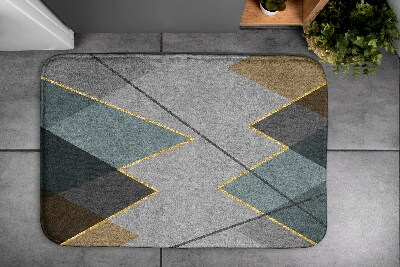 Tapete para casa de banho Padrões geométricos