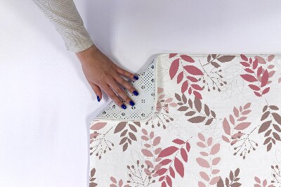 Tapete para wc Padrão de folhas