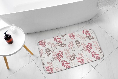 Tapete para wc Padrão de folhas