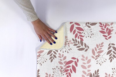 Tapete para wc Padrão de folhas