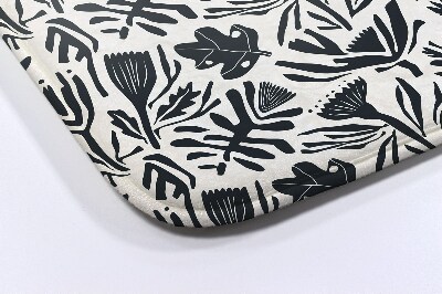 Tapete para wc Abstração de plantas