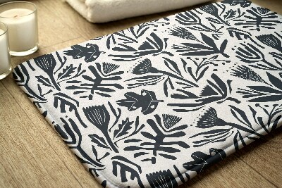 Tapete para wc Abstração de plantas