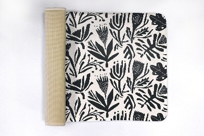 Tapete para wc Abstração de plantas