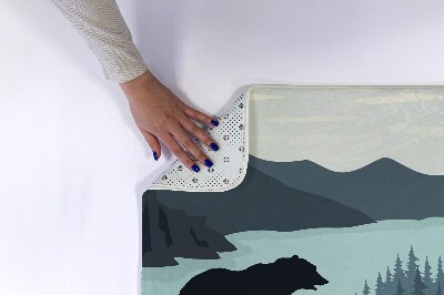 Tapete para banheira Floresta dos Ursos