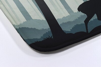 Tapete para wc Tema floresta