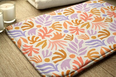 Tapete para banheira Abstração de plantas