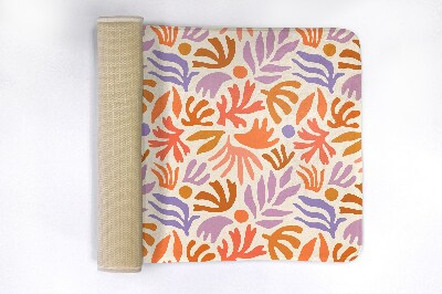 Tapete para banheira Abstração de plantas