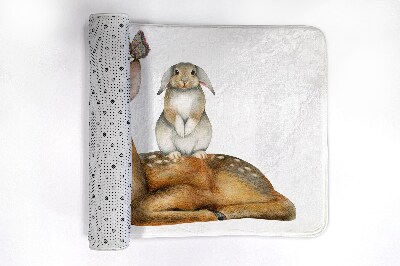 Tapete para casa de banho Animais da floresta