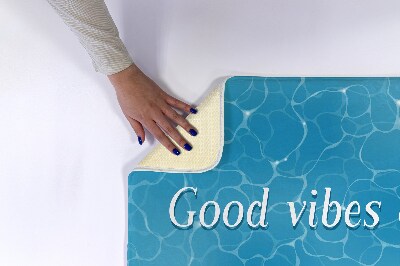 Tapete para casa de banho Superfície da água