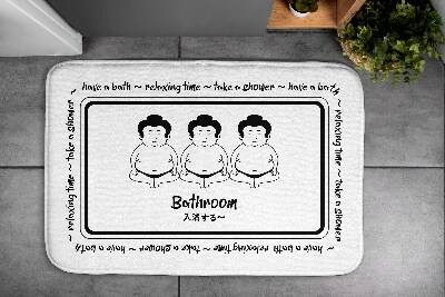 Tapete para wc Lutadores de sumô