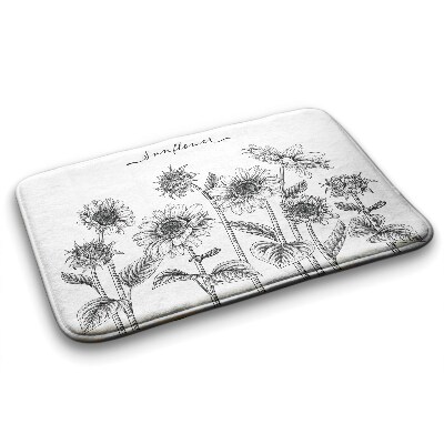 Tapete para banheira Flores de Girassóis