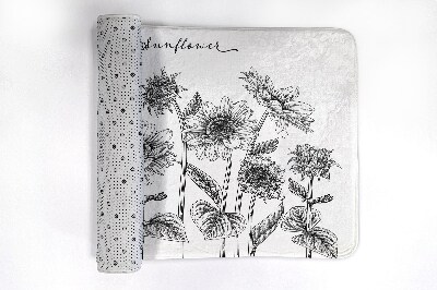 Tapete para banheira Flores de Girassóis