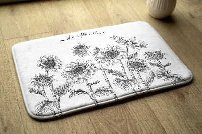 Tapete para banheira Flores de Girassóis