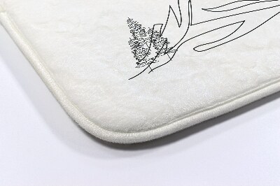 Tapete para casa de banho Vista da montanha