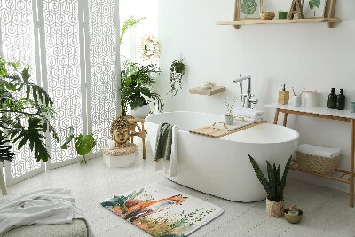 Tapete para banheira Raposa no Prado