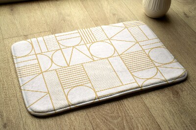 Tapete para casa de banho Padrões geométricos