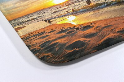 Tapete para casa de banho Praia do Pôr do Sol