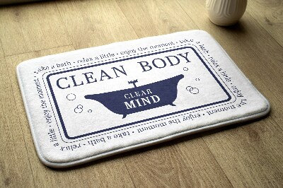 Tapete para casa de banho Banheira Banheira