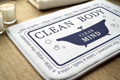 Tapete para casa de banho Banheira Banheira