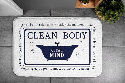 Tapete para casa de banho Banheira Banheira