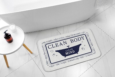 Tapete para casa de banho Banheira Banheira