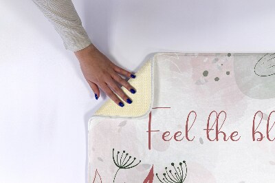 Tapete para wc Flores Pastel