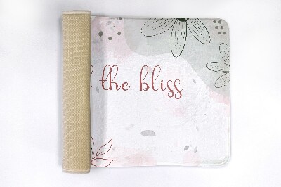 Tapete para wc Flores Pastel