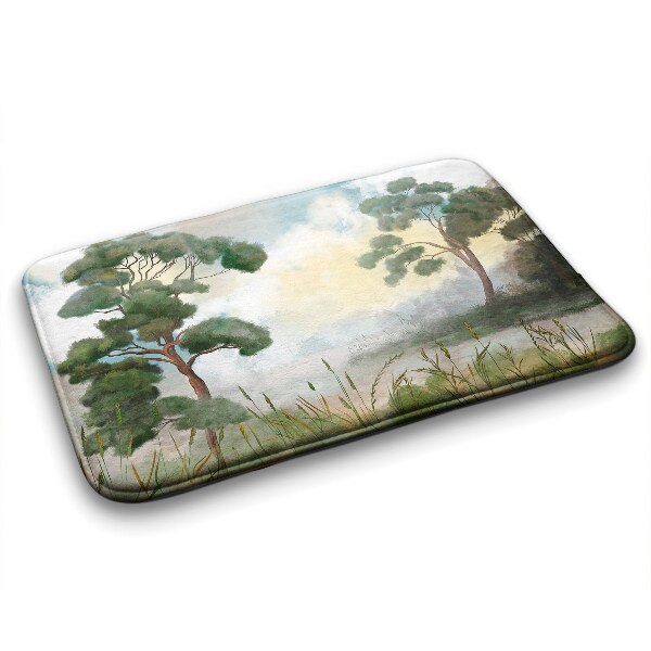 Tapete para wc Rio Paisagem