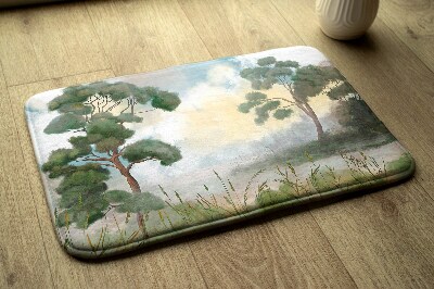 Tapete para wc Rio Paisagem