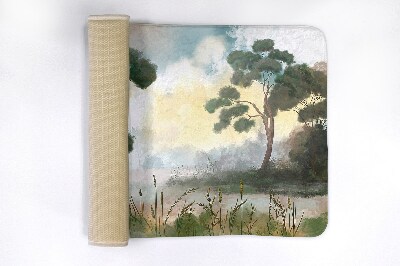 Tapete para wc Rio Paisagem