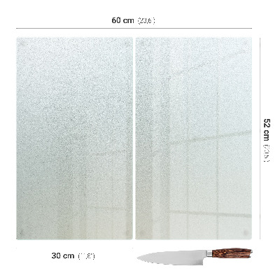 Tábua para cozinha Dupla semitransparente