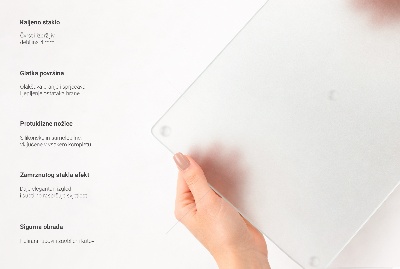 Tábua de cortar Redonda semitransparente