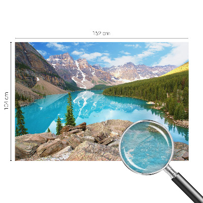 Papel de parede decorativo Lago azul