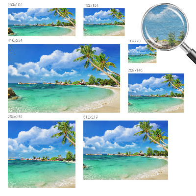 Papel de parede Paraíso tropical