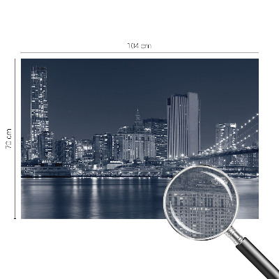 Mural de parede Cidade noturna