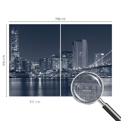 Mural de parede Cidade noturna