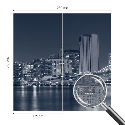 Mural de parede Cidade noturna