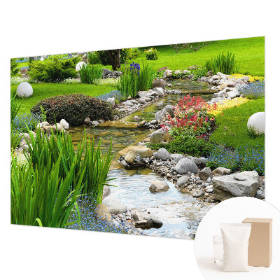 Papel de parede para sala Jardim Idílico