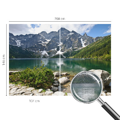 Papel de parede para quarto Lago da montanha