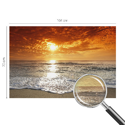 Mural fotográfico Ondas do oceano