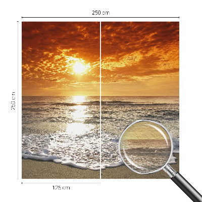 Mural fotográfico Ondas do oceano