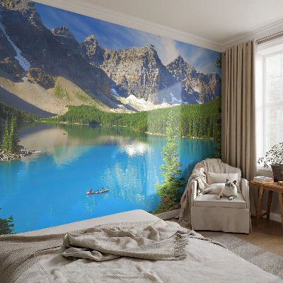 Mural de fotos na parede Lago da montanha