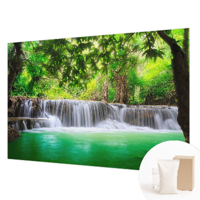 Papel de parede para quarto Cachoeira na floresta