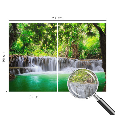 Papel de parede para quarto Cachoeira na floresta