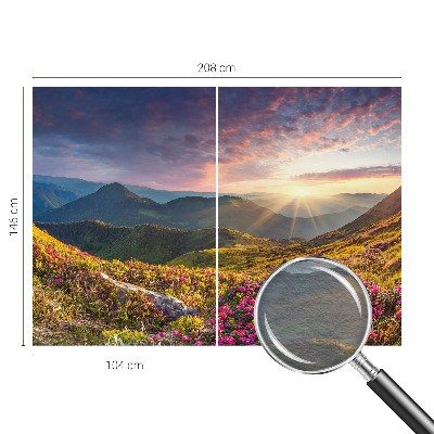 Papel de parede para quarto Panorama da montanha